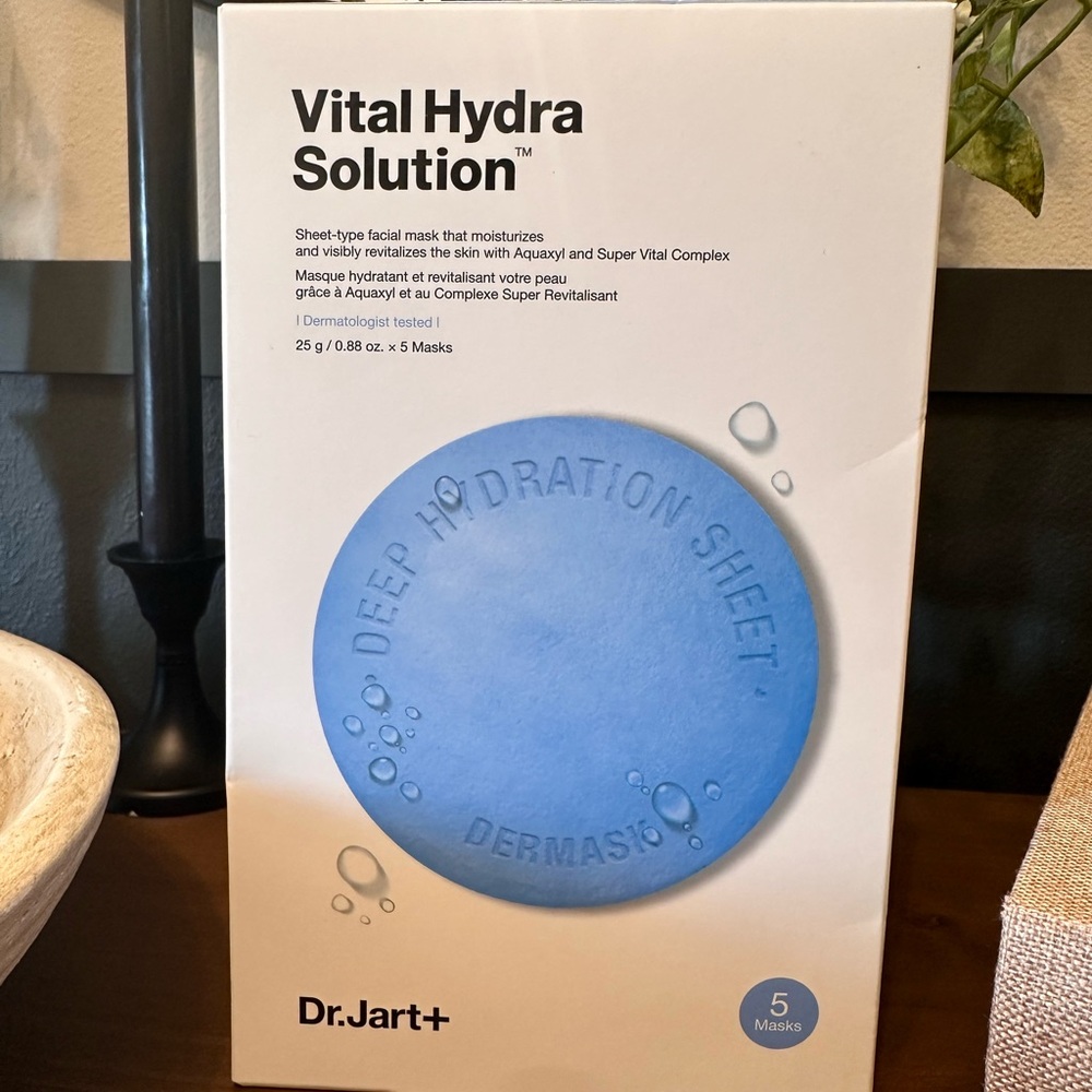 Dr. Jart+ Vital Hydra Solution Face Masks - Blue